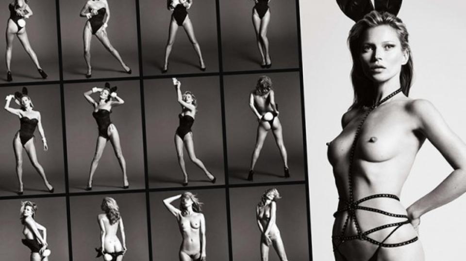 Kate Moss se odhalila ve výročním čísle pánského magazínu